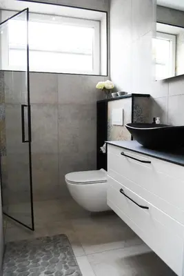 a bathroom with a toilet and a sink at Koala rest house in Druskininkai