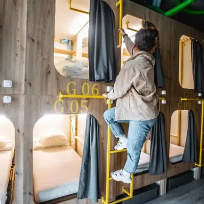 Capsule Hostel Logistic Vilnius