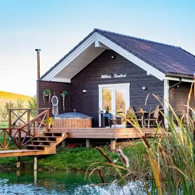 Milkės Karibai - poilsio namelis su sauna ir kubilu