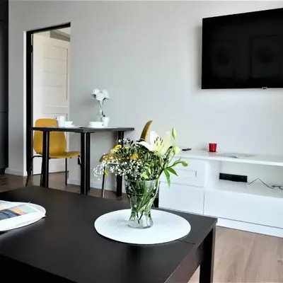 Nauji apartamentai su kiemeliu