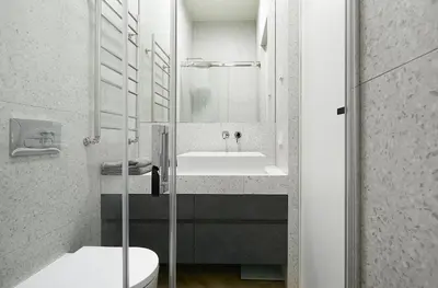 a bathroom with a sink and a toilet at Kurpiai Old Town, 3BD in Kaunas