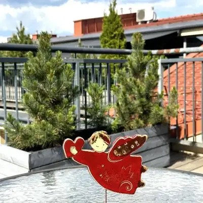 Beautiful Vilnius with a terrace
