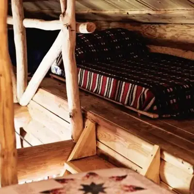Cozy cabin by the lake in ecological farm Kemešys