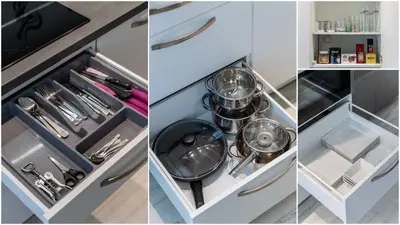a kitchen with a stove with pots and pans at Amber Apartments in Šiauliai