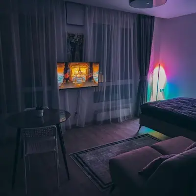 Apartment with a large balcony