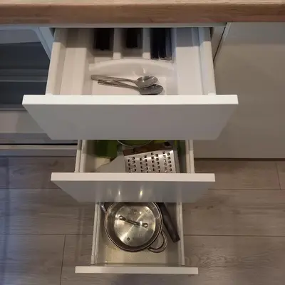 a clock sitting in the middle of a table at Cozy small apartment #5A in Šiauliai