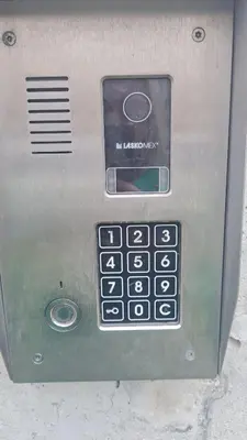 a close up of a machine with the control buttons at Švitrigailos gatvėje 1kambario butas naujos statybos name in Vilnius
