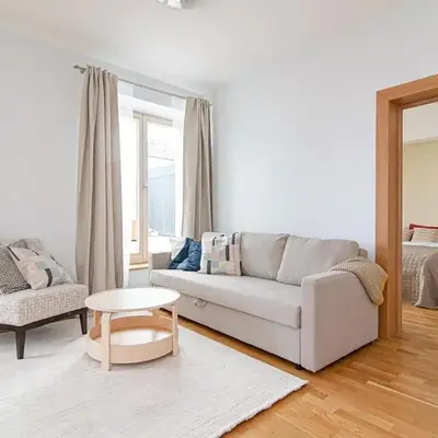 Bright 1 BDR apartment in Vivid Paupys by URBAN RENT
