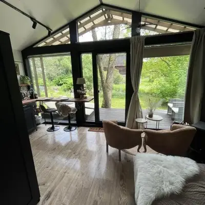 Vilnius river house
