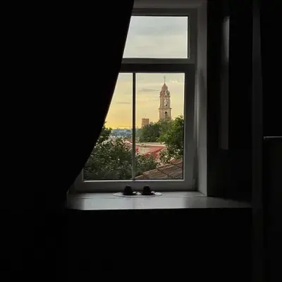 Jacuzzi overlooking the tower