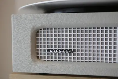 a close up of a speaker with the word catalyst on it at Pušų nata in Druskininkai
