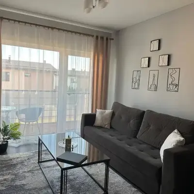 Modern apartment with balcony