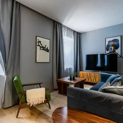 Domillion 1bdr brand-new Uzupis apt w free parking