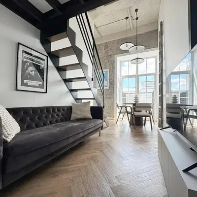 Rooftop Terrace Loft 15 Minute Walk to Zalgiris Arena
