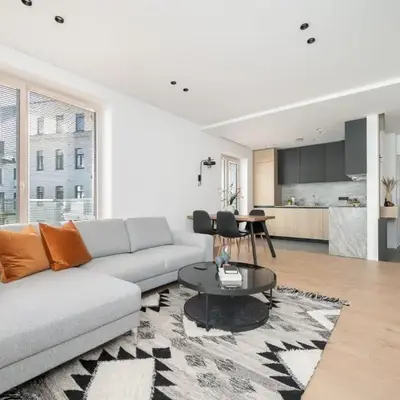 Modern cozy apartment with free parking in trendy Paupys