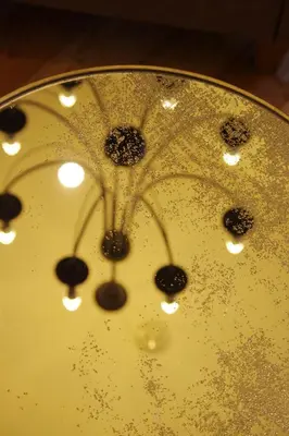 a close up of a plate with food on it at Apartments Satva in Vilnius