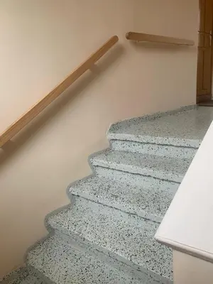 a set of stairs in a house at Kurpių gatvė in Kaunas