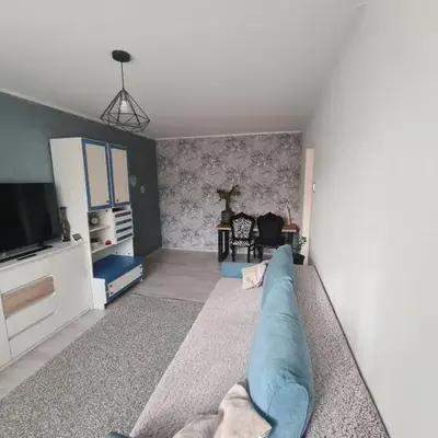 Blue apartment