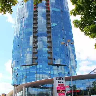 Helios Luxury apartment in Vilnius skyscraper