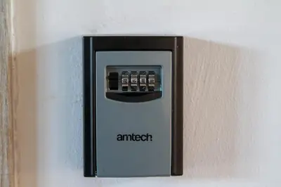 an image of an amazon echo box on a wall at Old Town apartments/Senamiesčio apartamentai in Ukmergė