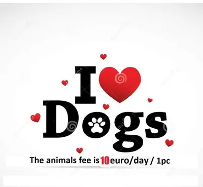 a sign that reads i love the animals free is error day eve at HaPPy Inn Laime Studio, Self Check-In-24-7, A-C, Parking-in-the-underground-Garage in Vilnius