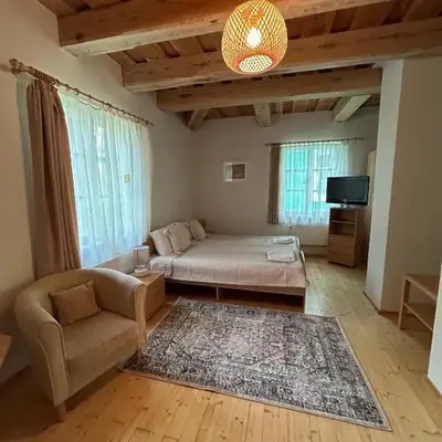 In heart of Trakai you'll find authentic Karaim house