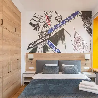Modern Vilnius Old Town apartment with free parking