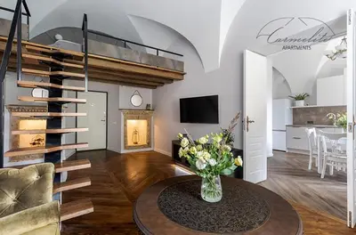 Gallery image of Vaulted Carmelite apartment in Vilnius