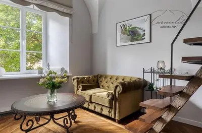 Gallery image of Vaulted Carmelite apartment in Vilnius