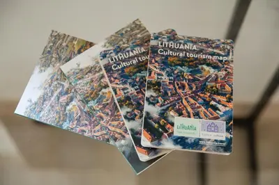a group of magazines sitting on top of each other at 20 stairs in Vilnius